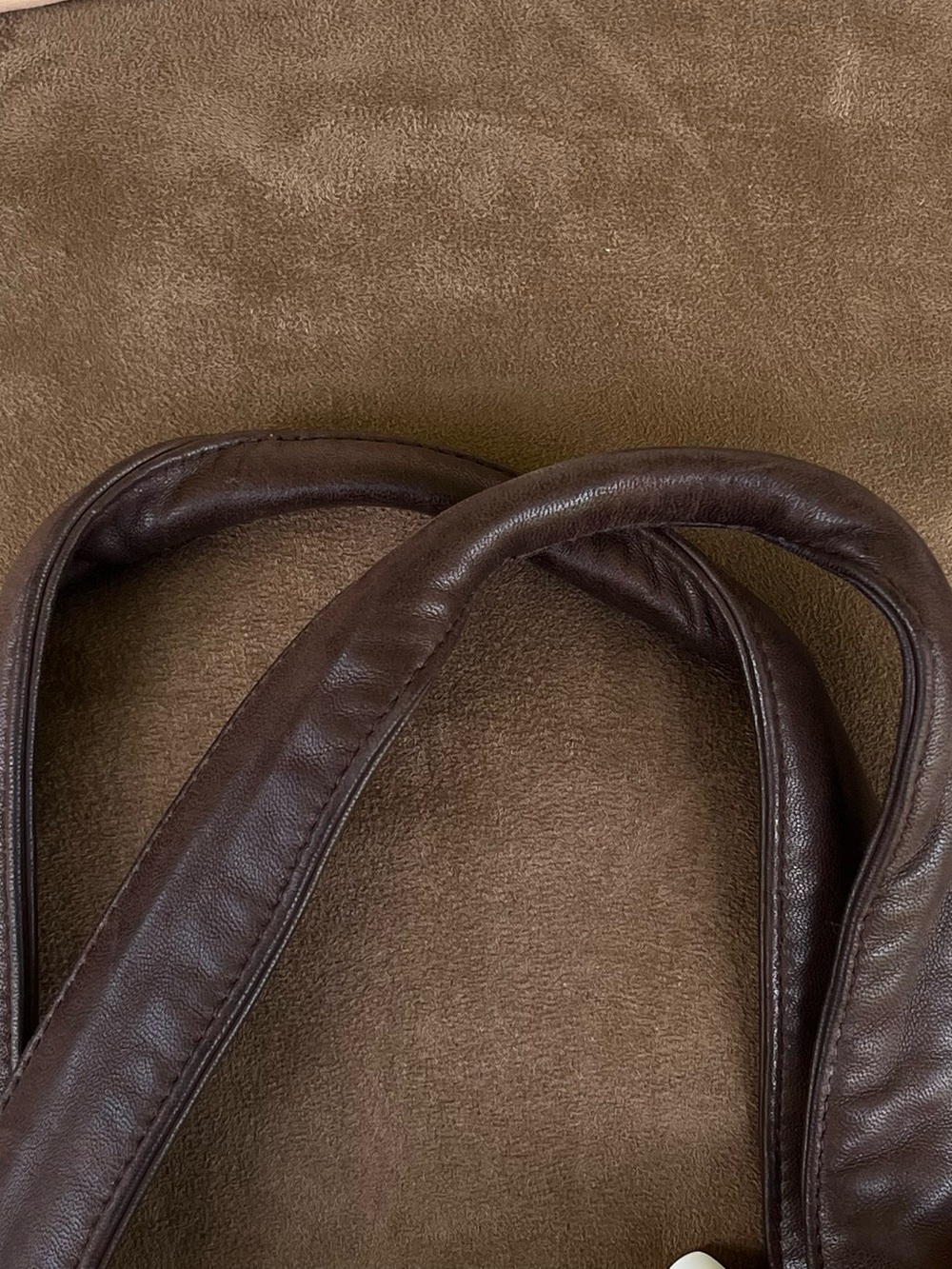 Scully Brown Leather Bag with Fringe ✨Vintage✨ - Picture 7 of 13